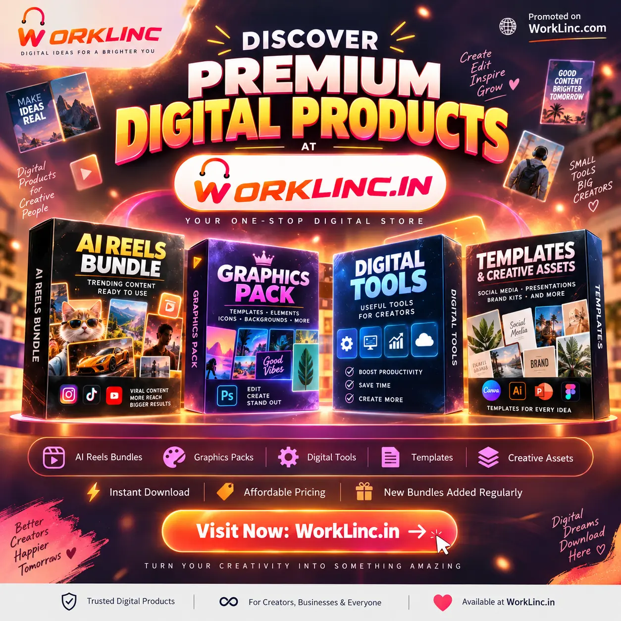 Explore Digital Products at WorkLinc.in