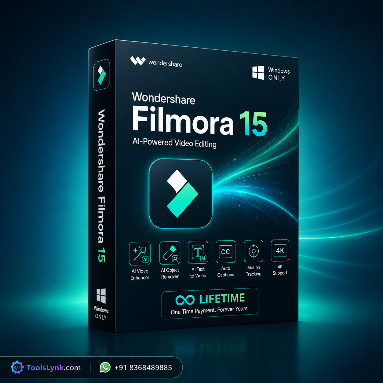 Filmora-15-Primary-Image.png Wondershare Filmora 15 Lifetime for Windows - Image 1