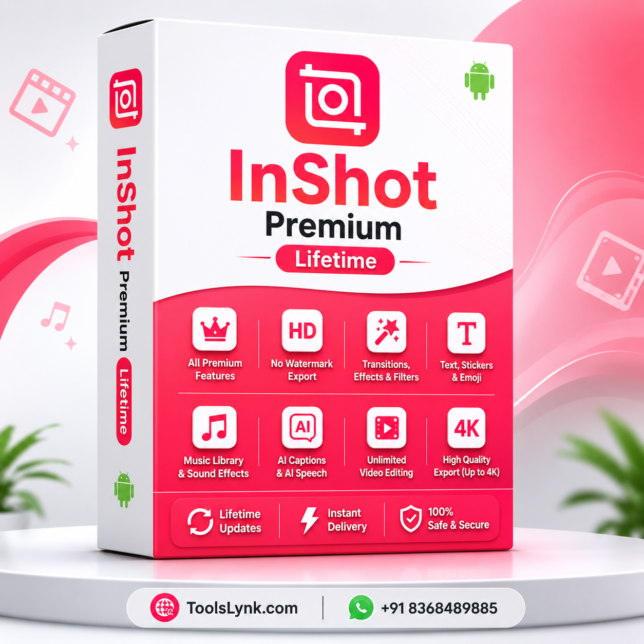 InShot-Premium-Front-Image.png 🎬 InShot Premium Lifetime for Android - Image 1