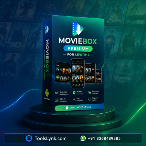 MovieBox Premium Lifetime Access – Unlimited Entertainment🎬