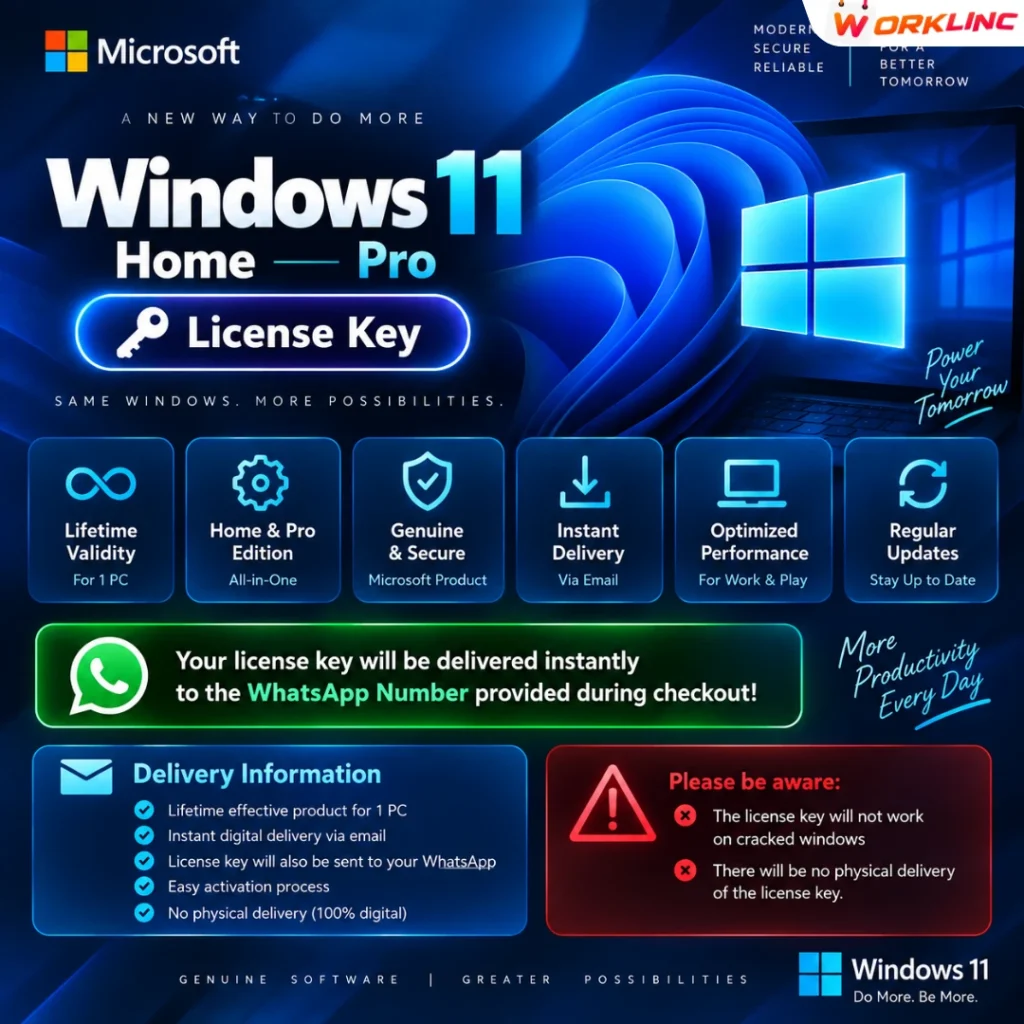 Windows 11 License Key - Features