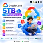 5TB Premium Google Cloud Storage – 18 Months - Image 2