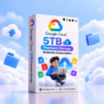 5TB Premium Google Cloud Storage – 18 Months