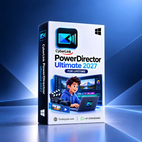 CyberLink PowerDirector Ultimate 2027 – Lifetime | Windows