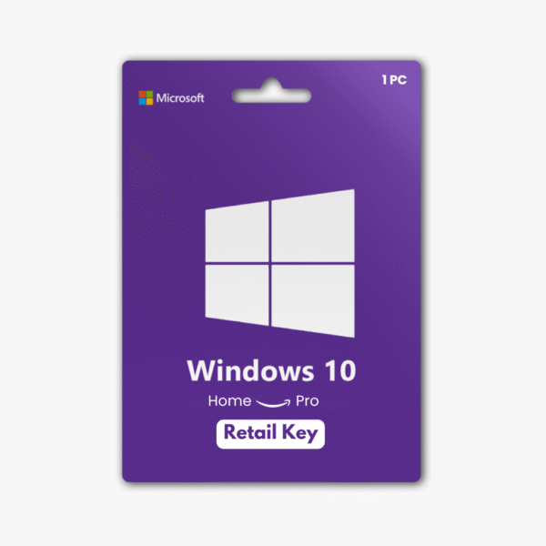 Windows 10 Home to Pro Upgrade Retail key: Digital License | Lifetime